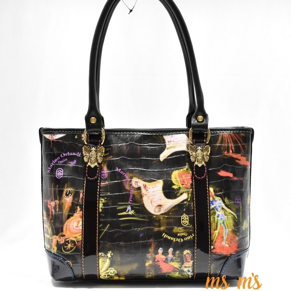 NWT Marino Orlandi ITALIAN Leather satchel